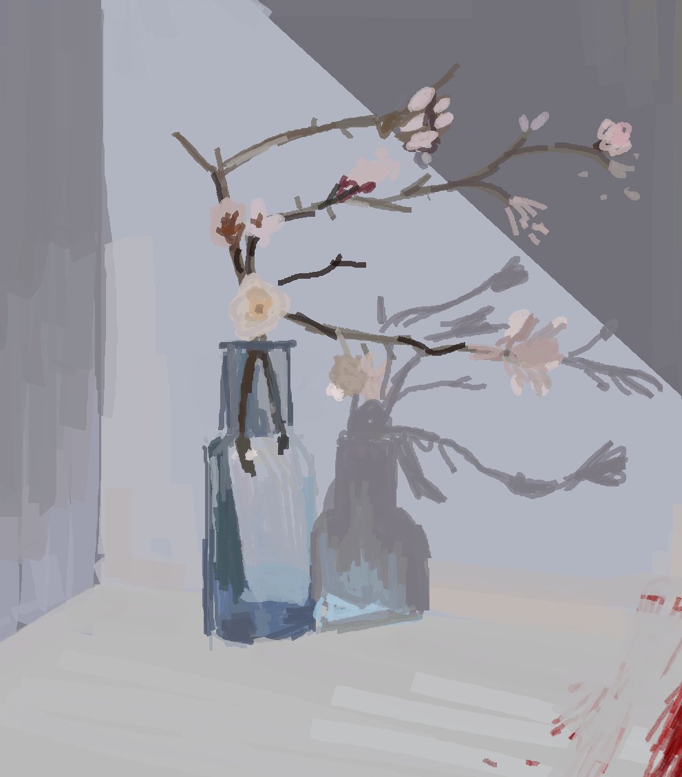 Sorry if i didn't post my paintings in a while!! i was kinda busy lately... Anyways!! A gift for my good friend <a href="/D33PDARKSEA/">Deep Sea</a> 💙💙