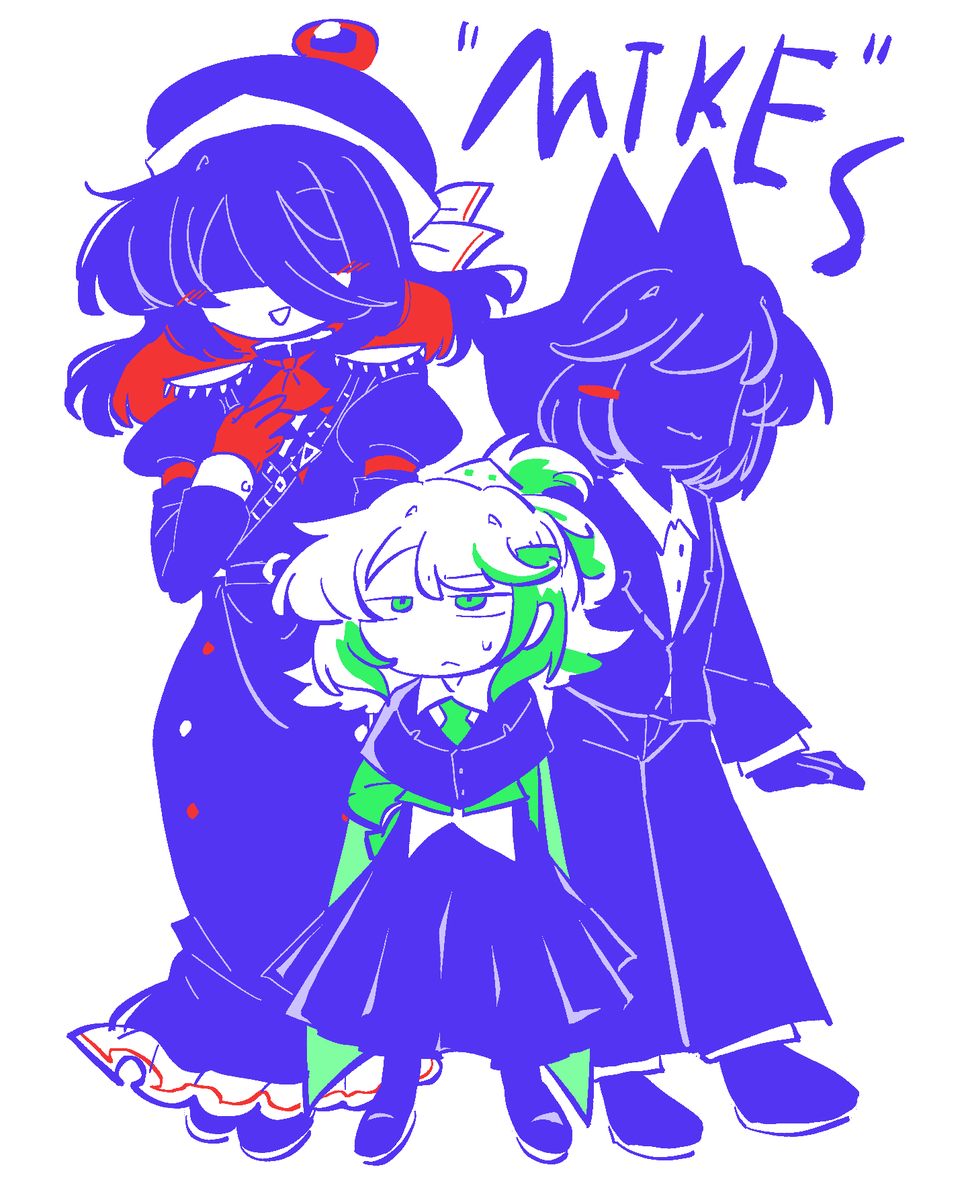 mu_tang4's tweet photo. #DELTARUNE
 #deltarunefanart 
偽マイクトリオの擬女……(´•ω•`) https://t.co/jPGc5uttFK
