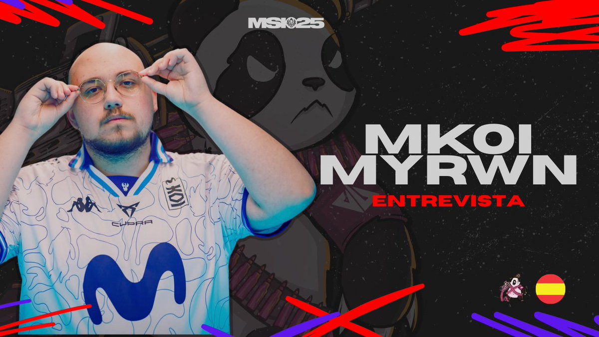 🇪🇺 ENTREVISTAS del #MSI2025 Hoy hemos tenido una entrevista dura con  @Myrwnn tras su derrota contra las ostras. \, image size:1200x675