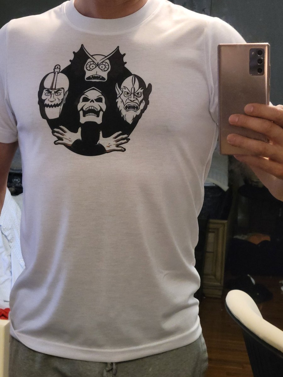 Written_In_Ash's tweet image. My new favorite self-made T-shirt #ashandcrafts #heman #queen #retro #80s #SaturdayVibe