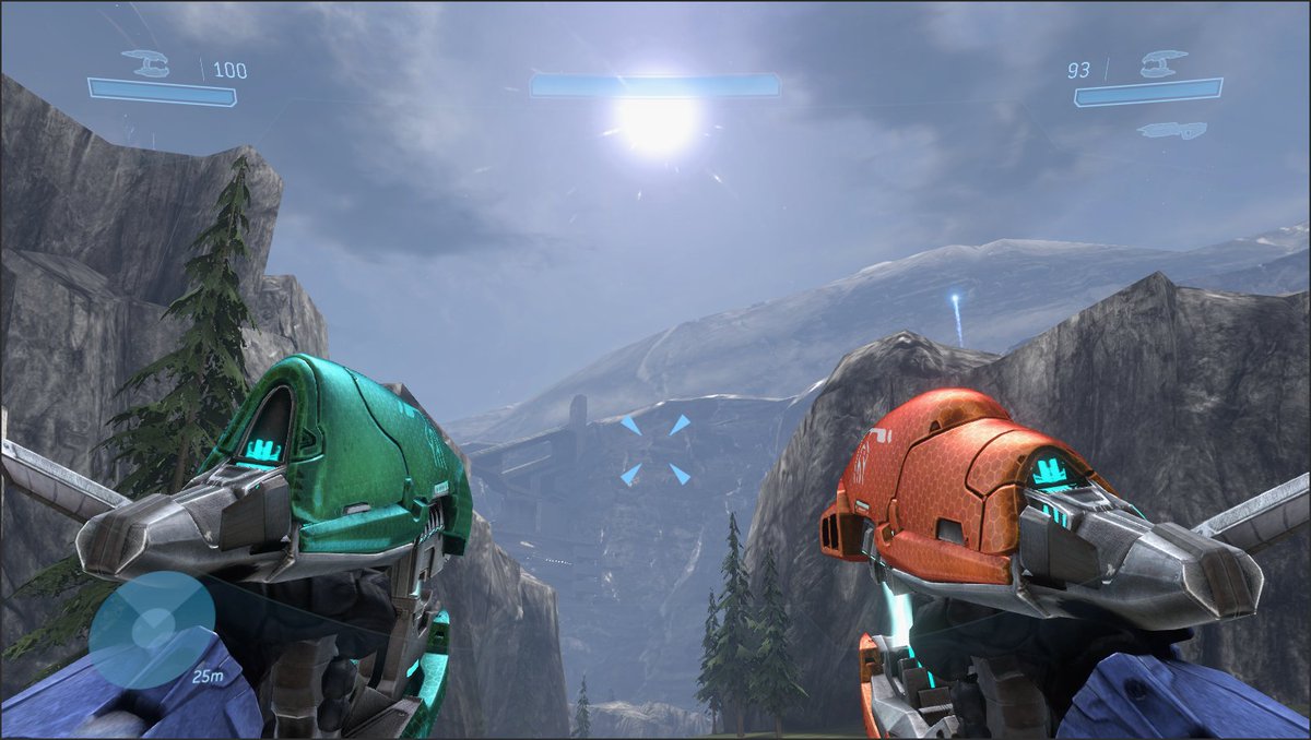 RejectedShotgun's tweet image. Halo Online may be cancelled, but it's weapon variants have always interested me.
Thanks to @Valkyman733 making the models available, I added some of them to Halo 3 and gave them some edits.
Curious about people's thoughts on these.