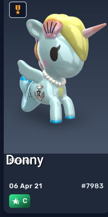 Fuck it. Flex time! Purchased my first Donny today 💪 💪💪