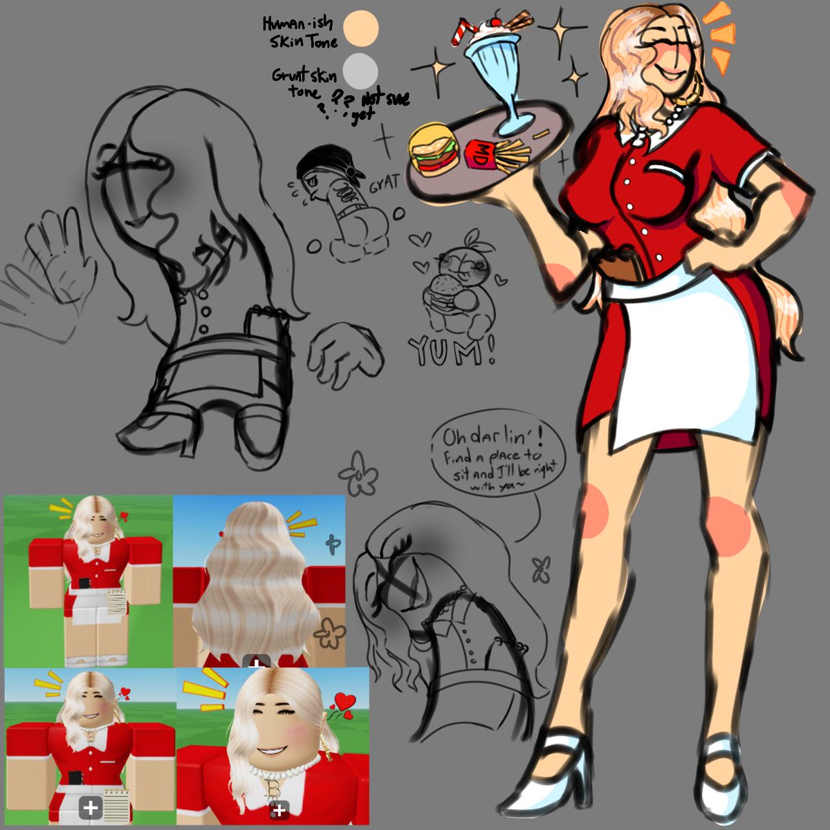 HYPERPOP_HYPER's tweet photo. I think she's cute for a madness oc https://t.co/2zbO5PSQ4b
