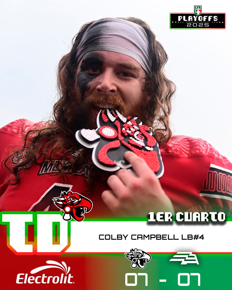 PICK-SIX!!! 🔴

Colby Campbell responde para los <a href="/MexicasLFA/">Mexicas LFA</a>. 

#SigueLaLFA #ForjadosEnElMictlán #OrgulloArcángel