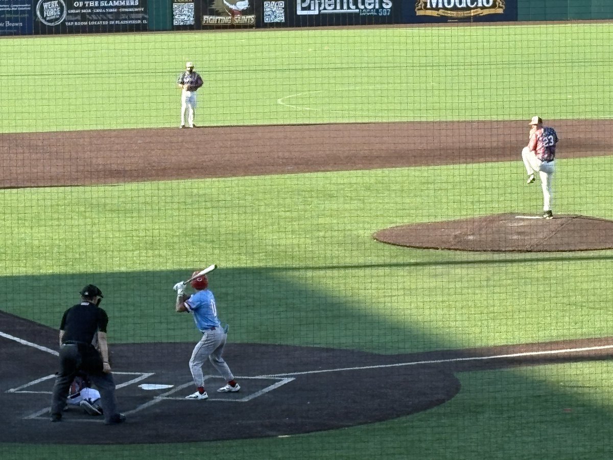 Congrats Ryan Daly, 2020 PHS Grad, on your professional debut with the Joliet Slammers! So happy for you (and Haley)!