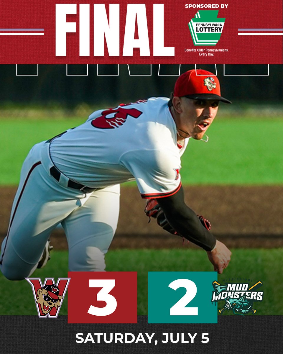 Robert Chayka's ninth-inning double gave us the lead, earned Jordan a win and helped us snap the skid at four. Final presented by <a href="/PALottery/">Pennsylvania Lottery</a>.

📖: tinyurl.com/mr2mkp8u
#ThisIsYourTeam