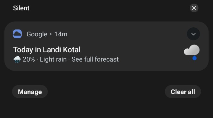 Alhamdulillah it has started here too

🌧️ ☔
