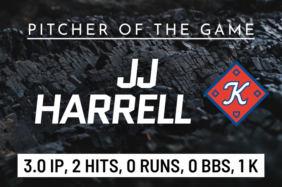 THREE INNINGS OF RELIEF TO HOLD HUNTINGTON

<a href="/JJHarrell2024/">JJ</a> threw 64% for strikes and only allowed a couple of hits in this relief outing from the pen tonight. 

He’s our @KinsportAxmen Player of the Game. 

#AxesUp 🪓⚾️