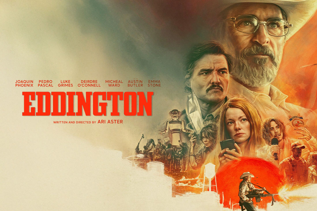 Plazamacorg's tweet image. 🍿🎥 Coming soon—EDDINGTON—a film by Ari Aster, starring Joaquin Phoenix and Pedro Pascal! For more info, go to plazamac.org.