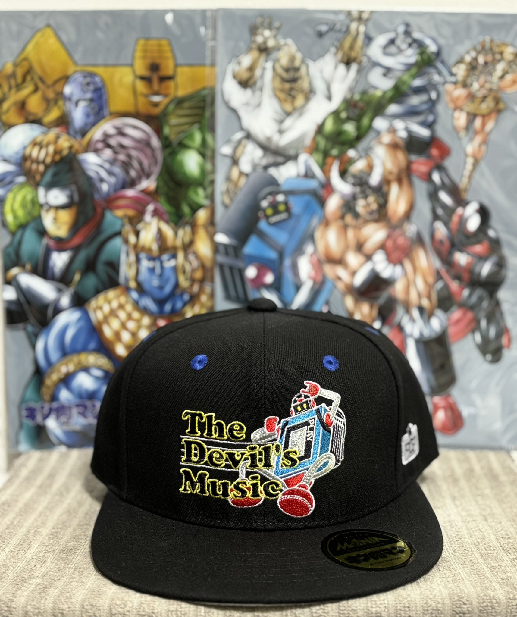 キン肉マン　悪魔超人カーニバル　ステカセキング デビルズミュージックBBキャップ S K on X: 
