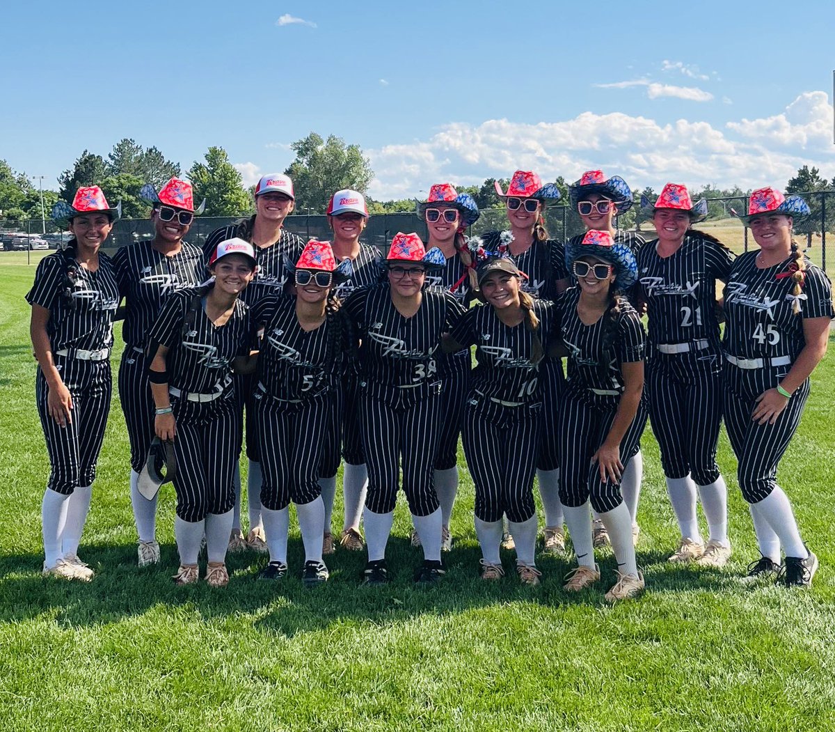 Evie West (@evie23west) on Twitter photo Championship Sunday here we come!!! Had a great team 10-0 win today. Shutout on the mound, no hits. 🔥👊🏻
8 am at Aurora Sports Park. See you there!
<a href="/FPXPickett/">Fury Platinum X - Pickett</a> <a href="/FuryPlatinum/">FuryPlatinumSoftballClub</a> <a href="/ConnectSports_/">Connect Sports</a> <a href="/GeauxPrepsLA/">GeauxPreps.com</a> <a href="/ExtraInningSB/">EXTRA INNING SOFTBALL</a> <a href="/PrepSoftball/">Prep Softball 🥎</a> <a href="/Softball_La/">Louisiana High School Softball</a> <a href="/WMLadyRebelSB/">West Monroe Lady Rebel Softball</a> <a href="/GeauxPrepsLA/">GeauxPreps.com</a> Championship Sunday here we come!!! Had a great team 10-0 win today. Shutout on the mound, no hits. 🔥👊🏻
8 am at Aurora Sports Park. See you there!
<a href="/FPXPickett/">Fury Platinum X - Pickett</a> <a href="/FuryPlatinum/">FuryPlatinumSoftballClub</a> <a href="/ConnectSports_/">Connect Sports</a> <a href="/GeauxPrepsLA/">GeauxPreps.com</a> <a href="/ExtraInningSB/">EXTRA INNING SOFTBALL</a> <a href="/PrepSoftball/">Prep Softball 🥎</a> <a href="/Softball_La/">Louisiana High School Softball</a> <a href="/WMLadyRebelSB/">West Monroe Lady Rebel Softball</a> <a href="/GeauxPrepsLA/">GeauxPreps.com</a>