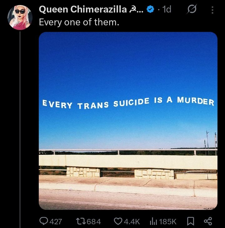 Internet_TLCM's tweet image. &quot;Trans women are women&quot;

&quot;Suicide is murder&quot;

&quot;2+2=5&quot;