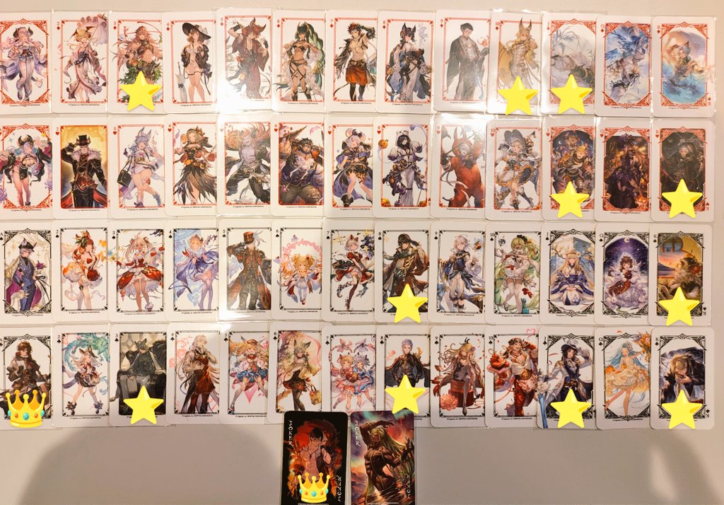 グラブル グラサイキッチン 交換 出】1〜5弾 各キャラ ＋パセラコラボ