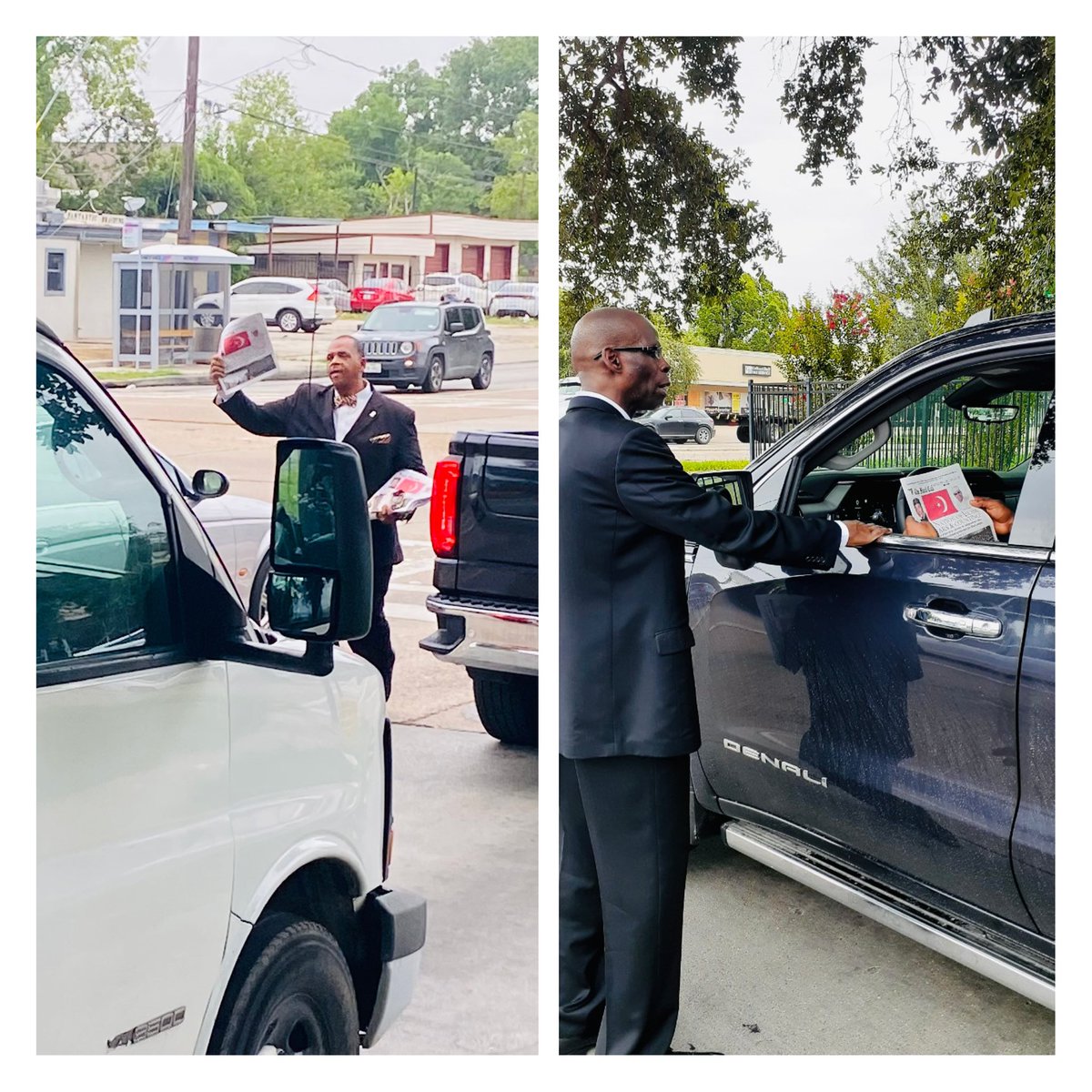 BrotherQiyam's tweet photo. ๐บ #TruthTrafficking: Our Nation of Islam Independence Day weekend celebration continues! Had another blessed push this morning in the Southeast Houston streets with my Fruit of Islam brother @lintonmuhammad spreading @TheFinalCall !! https://t.co/du0BmmBLhT
#Farrakhan https://t.co/bObeLBEPZ3