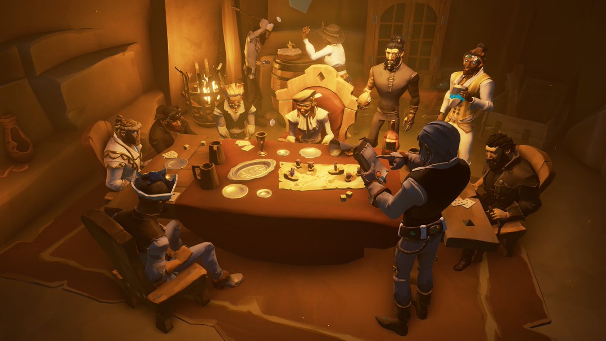 StarlitCougar75's tweet photo. Theme: "Landmarks"
Celebrating the legend of Glitterbeard with a friendly board game
#SoTShot @SeaOfThieves https://t.co/8fyKhCwEIx
