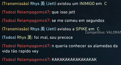 Valorant é divertido quando as pessoas não te acusam de cheat e simplesmente entendem que algumas pessoas são boas e ta tudo bem kkkkkkkkkk