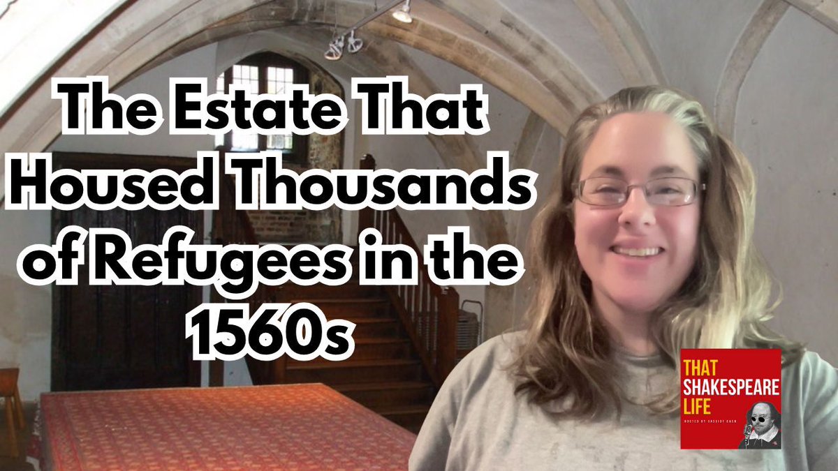 🏰 In the 1560s, thousands of Protestant “Strangers” fled persecution &amp; found refuge at Stranger’s Hall in Norwich. Discover how this Tudor house helped them survive during Shakespeare’s lifetime. Watch now ➡️ youtu.be/WAbt_Ym2qzU #Shakespeare #History #TudorEngland