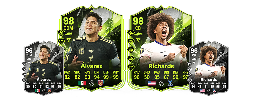 BubblesFIFA's tweet photo. With the Gold Cup kicking off tomorrow, would you like to see a Showdown SBC for a chance to predict USA vs Mexico?  🇲🇽🇺🇸

Who is going to win? 🤔

#concacafgoldcup #concacaf #USA #Mexico #PremierLeague #EAFC26 #FIFA #EAFC25 #photoshop #Designer https://t.co/wKPma0Hj8a