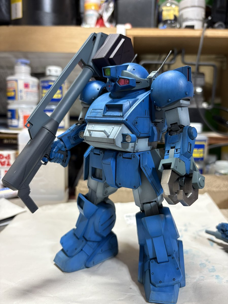 FsEMxK33R7XbIs0's tweet image. ラビドリードッグ完成しました😆
久しぶりに完成したよ・・
#アニメカフェス2 #ラビドリードッグ
#ボトムズ #工房いやさか