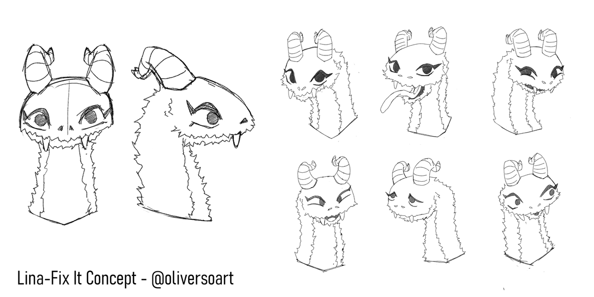 oliversoart's tweet photo. WIP – Lina Fix (It) is a personal project.
The characters shown are concept designs of Lina and her loyal (yet unnamed) travel companion.
.
.
.
.
.
#digitalpaint #digitalart #digitalillustration #sketch #sketchdaily #digitalsketch #illustration #oliversoart https://t.co/qsscvEUH5W