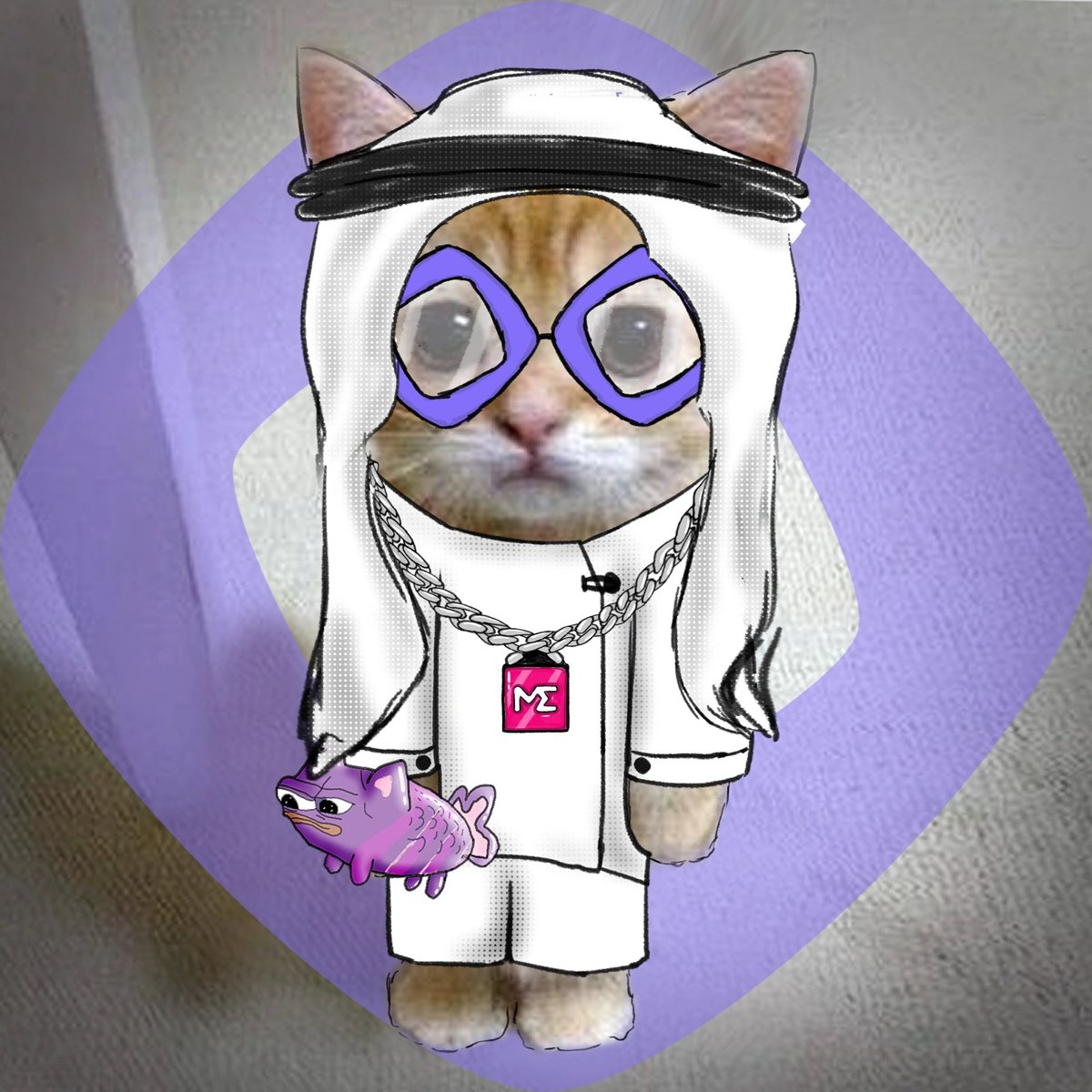 📢HABIBICATS GIVEAWAY📢 

I am giving away 3 Habibicats on <a href="/monad_xyz/">Monad ⨀</a> testnet 💜🐱

To enter
1. ❤️&amp; RT ♻️this post 
2. Follow <a href="/Zacknftz_/">Zack🥒(evm/acc)</a> 
3. Tag 2 friends

🎉Winner will be drawn on 7/10/2025 🎉