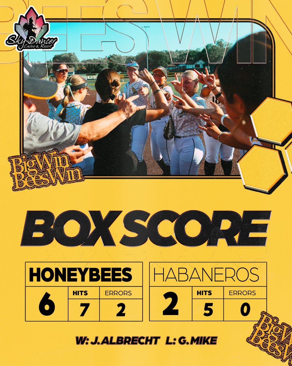 git er done

#GoBees | #BigWinBeesWin