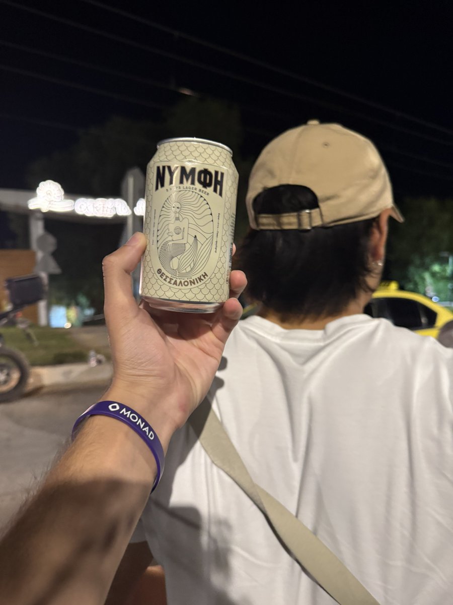 drinking my first beer with my homie <a href="/1stBenjaNAD/">Benja</a>