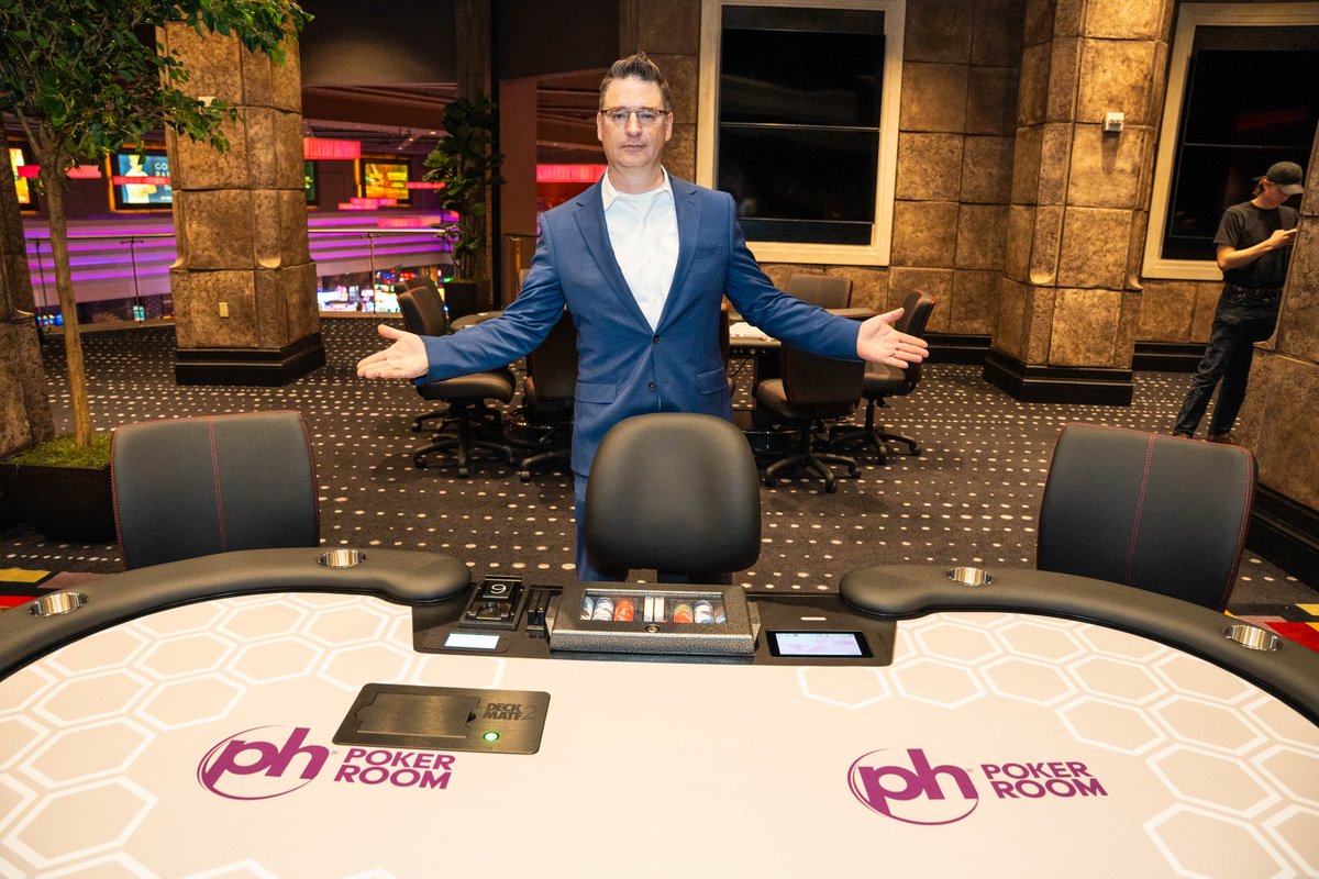 PHVegas's tweet image. All in on weekend vibes at the new Poker Room 🎲♠️💰
21+. Gambling Problem? Call 800-522-4700