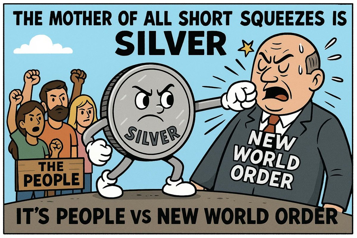 All you need to do is buy at least 1oz of physical silver and hold it through all the chaos. We'll come out better off on the other side.