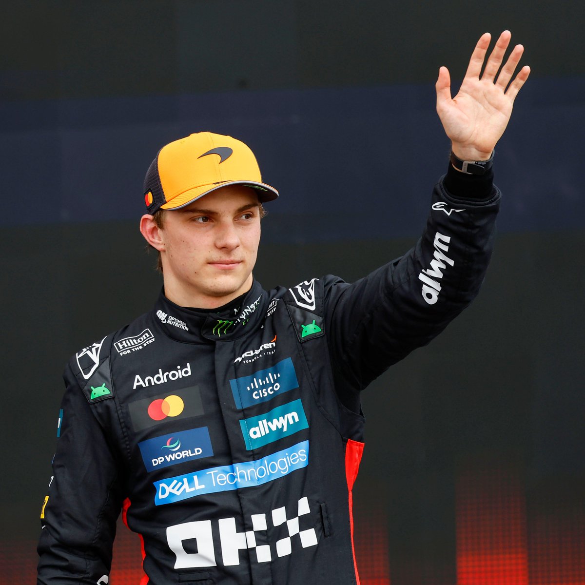 Oscar Piastri will start from the front row for the seventh time this season at Silverstone.

After securing provisional pole, he was pipped late by Max Verstappen with teammate Lando Norris behind in third.

#BritishGP