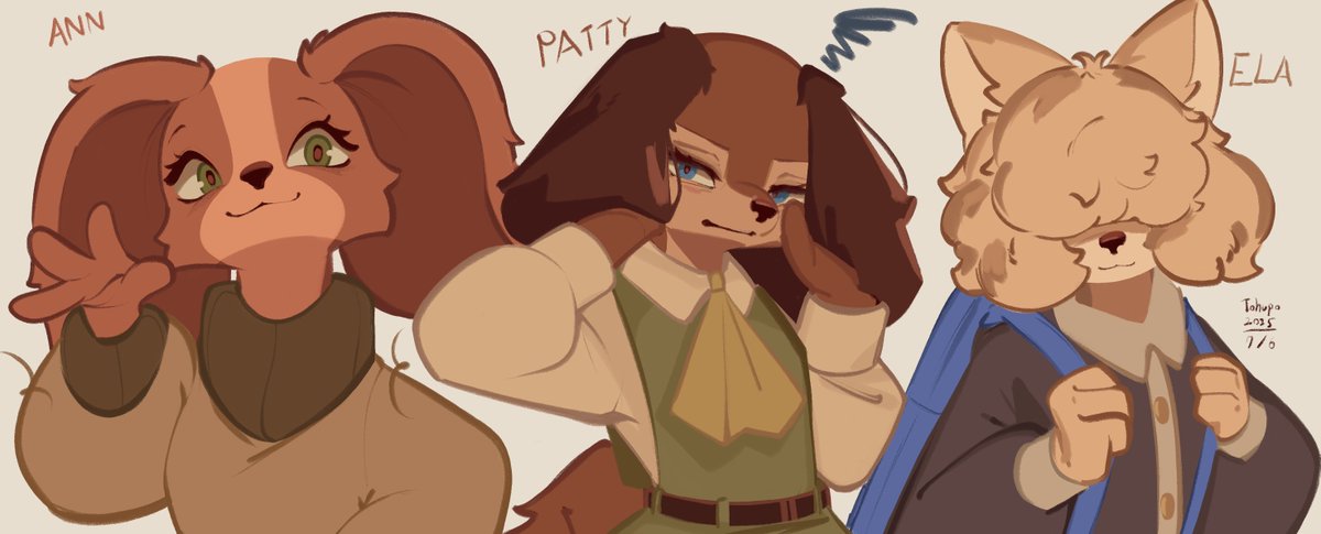 Ann, Patty, and Ela!