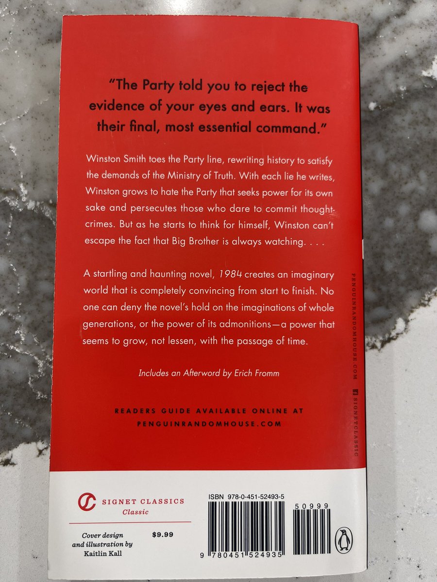 #BookRecommendation #1984 #GeorgeOrwell