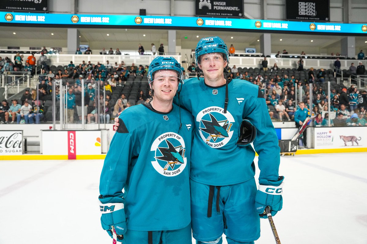 Carl Corazzini (@carlcorazzini) on Twitter photo Look at these two having a great time <a href="/SanJoseSharks/">San Jose Sharks</a> development camp. Nice job <a href="/Richard4Gallant/">Richard Gallant III</a> and Michael Fisher! Look at these two having a great time <a href="/SanJoseSharks/">San Jose Sharks</a> development camp. Nice job <a href="/Richard4Gallant/">Richard Gallant III</a> and Michael Fisher!
