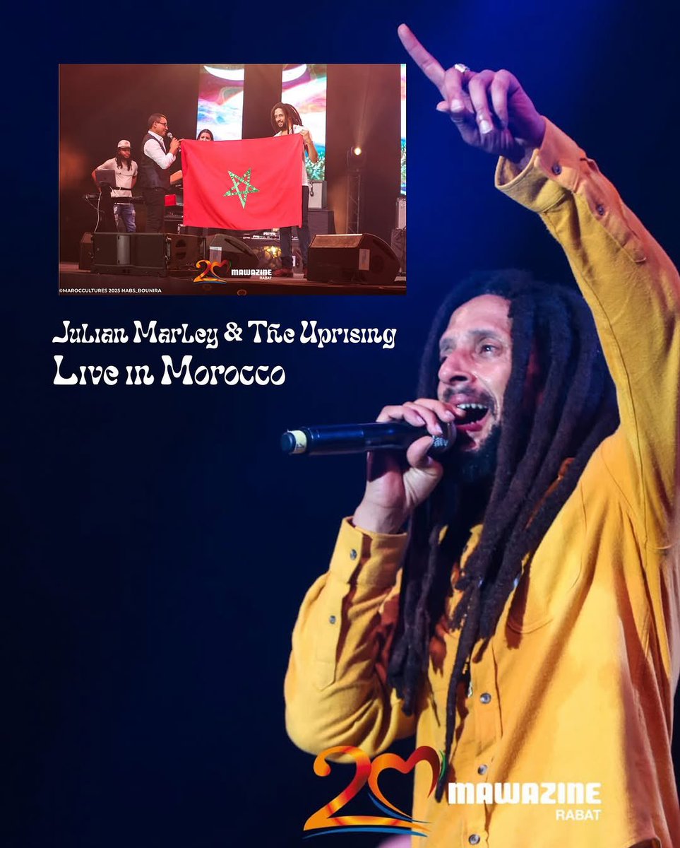 julianrmarley Give Thanks Morocco! M Blessings! JuJu keeps moving Worldwide!
Take a look at these amazing photos by @nabs_foreal &amp; And head over to JulianMarley.com to get your tickets to see him &amp; The Uprising when they visit your city this summer! Om
#JulianMarley