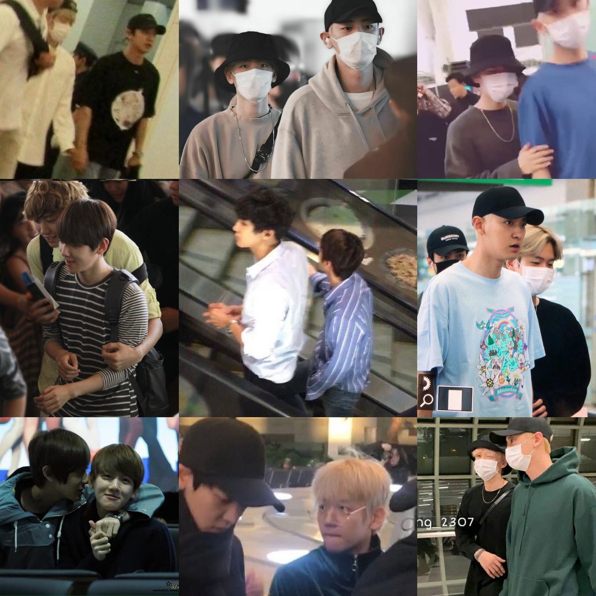 parkyoonhee65's tweet image. #chanbaek #찬백
Baekhyun at the airport:
Lonely puppy         vs       Happy puppy