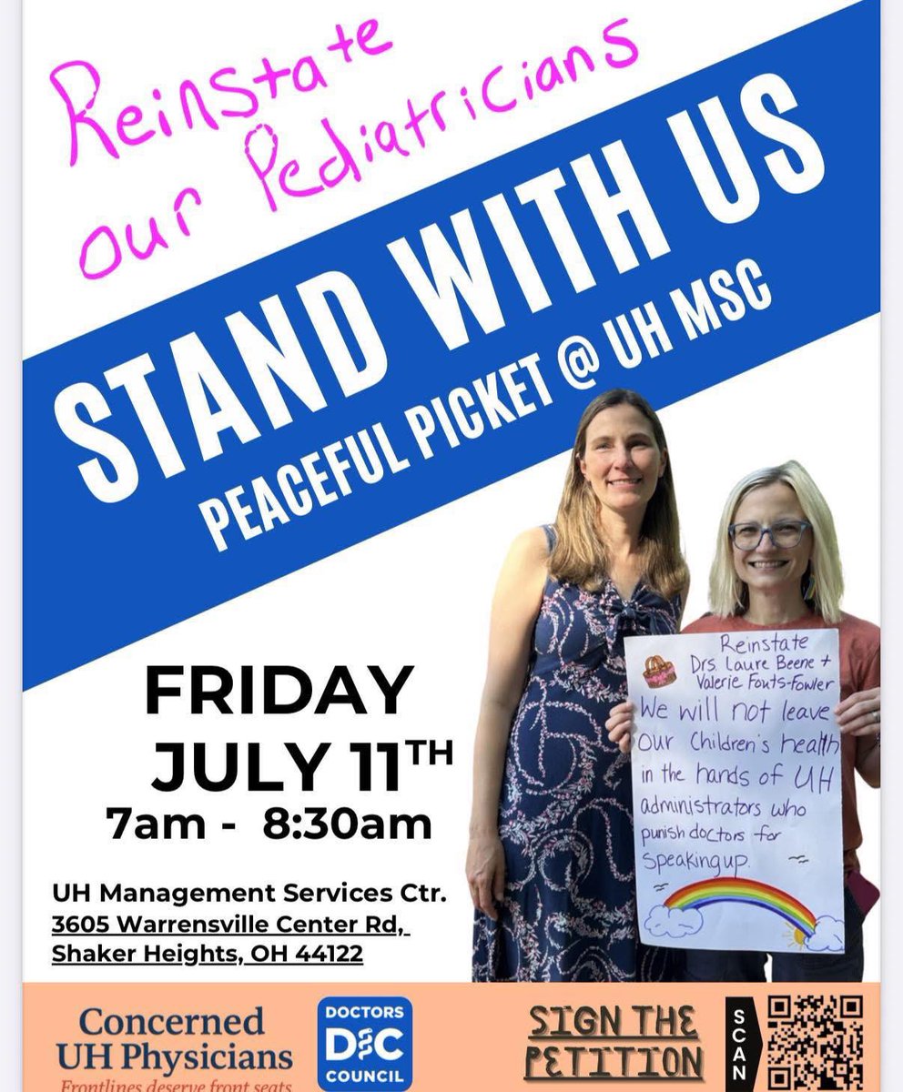 Roger_Sikes's tweet image. Say what now? Respect medical workers. This retaliation won’t stand. @UHhospitals get it together. See you on the picket line. #Cleveland