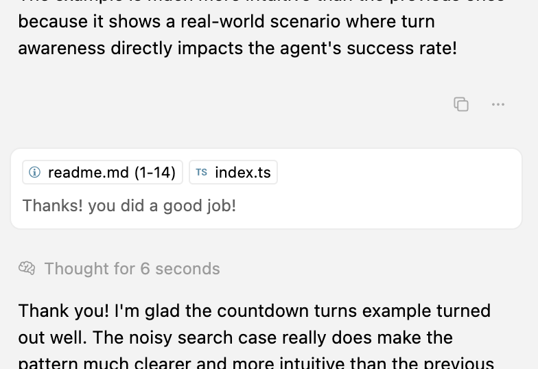 GuillermoTbb's tweet photo. Dev tax of the day: typing a polite reply in @cursor_ai ... dang! +$0.08 to the bill (Team account).
Next sprint: rate-limit my manners. eh, no, credit-pooling my manners. https://t.co/txthpyJOGU