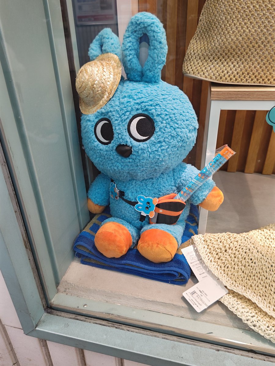 おはもこ☀🐰
朝から暑いので熱中症対策万全に
水分補給も忘れずに！！