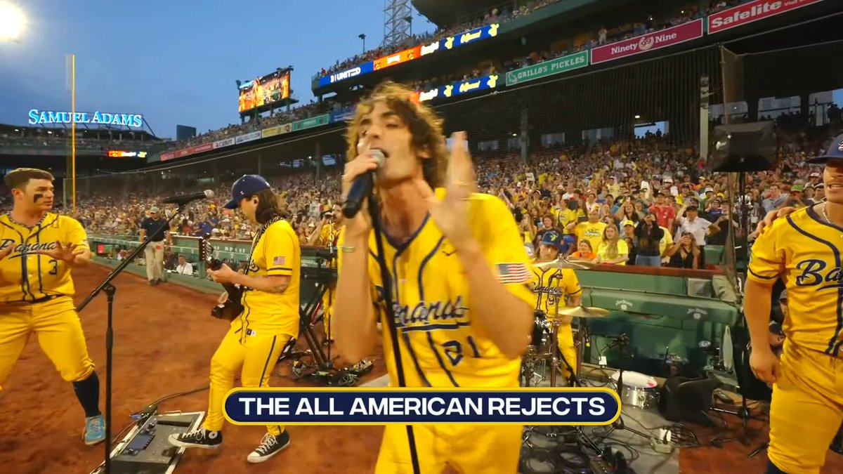This was awesome
<a href="/TheSavBananas/">Savannah Bananas</a> <a href="/therejects/">THE ALL-AMERICAN REJECTS</a>