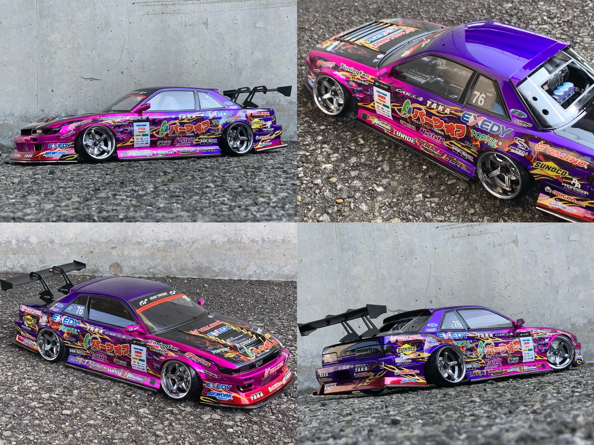 NO.187 アディクション S13 シルビア 中村龍選手 2025 D1GPver