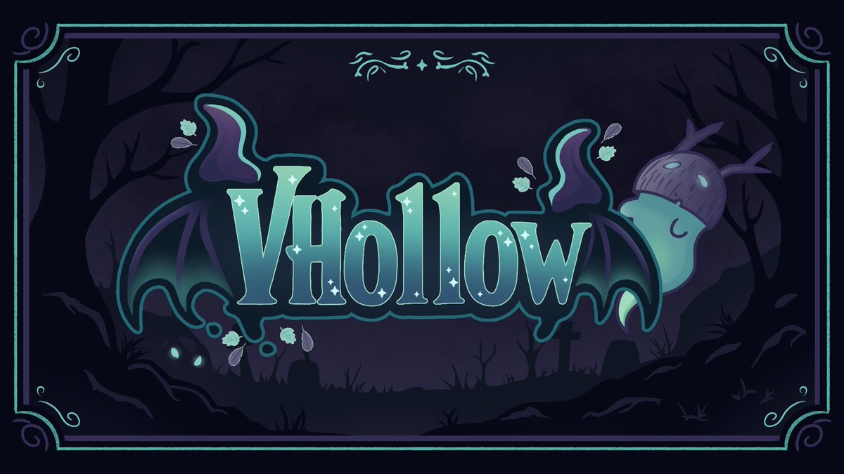 ghostly_cherryy's tweet image. i’m so excited to officially announce that i am part of the VHollow group! i can’t wait to grow as a content creator, as well as apply my passion for writing with this great group of people. this ghoulfriend is very happy to be here &lt;3
(🎨: @ / herosalmon)