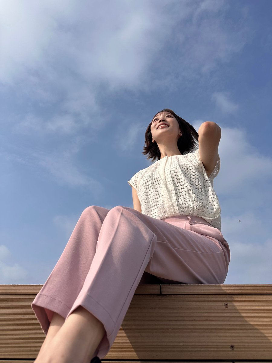 おはよ！この綺麗な青空は渋谷で見られるよ