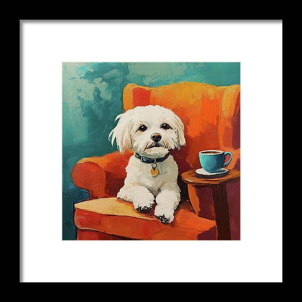 Pup and Tea: fineartamerica.com/featured/pup-a… 

#dog #dogs #doglovers #dogmom #shaggy #tea #beverage #hotdrink #cafe #art #arte #artwork #wallart #homedecor #artforhome #artforsale #interiordecor #artprints #framedprints #cuteanimals #buyintoart #artistonx