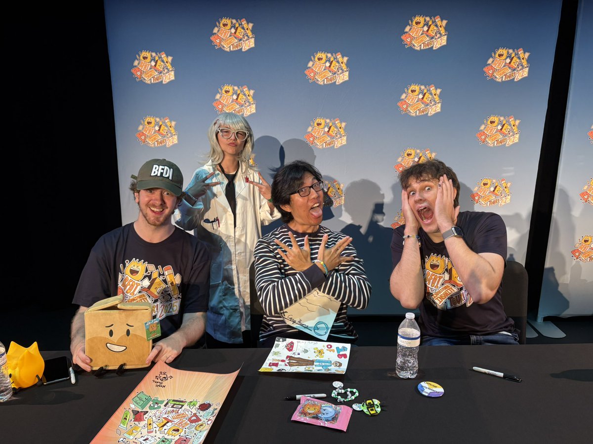 shepherdess__'s tweet photo. BFDI and I&amp;I Tour 2025!! https://t.co/RrkrmYy6Zr