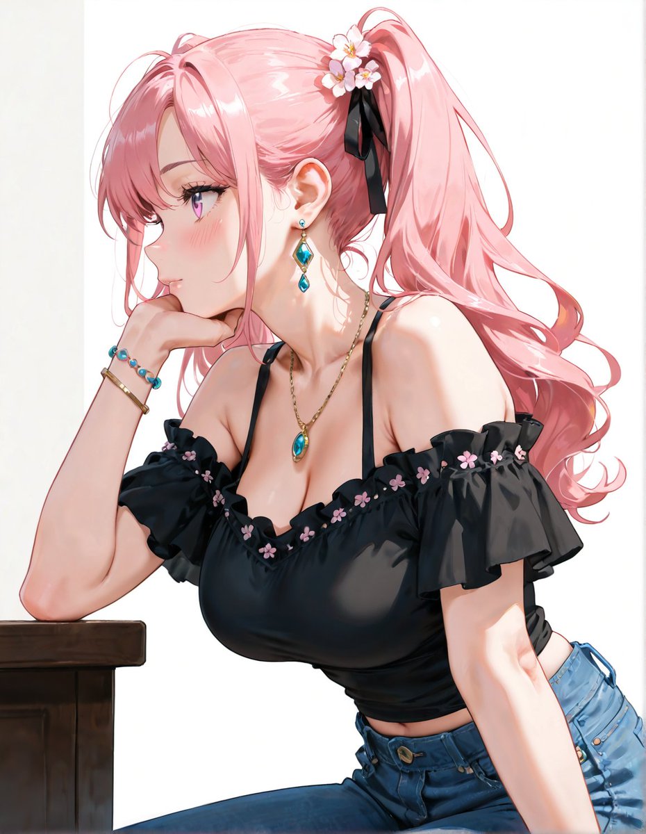 「おっはよーございま～す。💕」

華蓮のコンセプトアート。