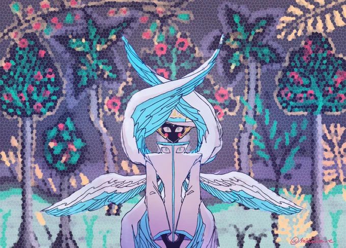 堕ム視点描く前の落描きもういっこあった～ EDEN_WON'T RENDER～～ANGEL_STiLL SEE__