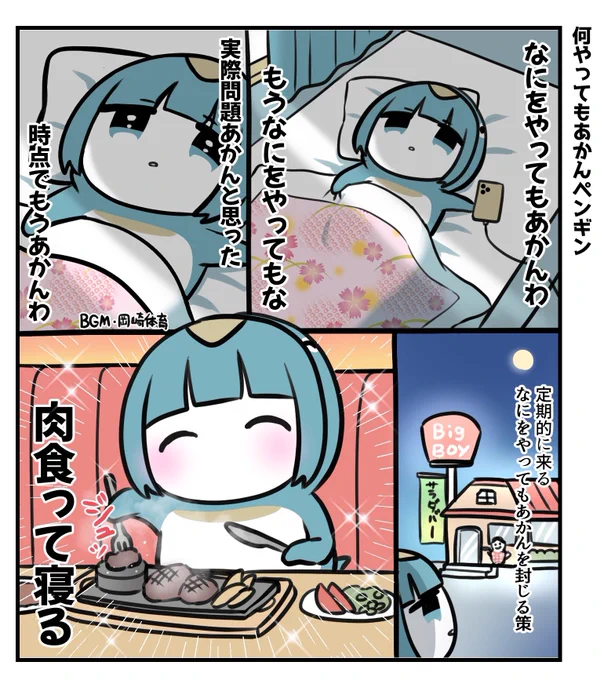 食べるの大好き!ペンギン!(まとめ)1/3 