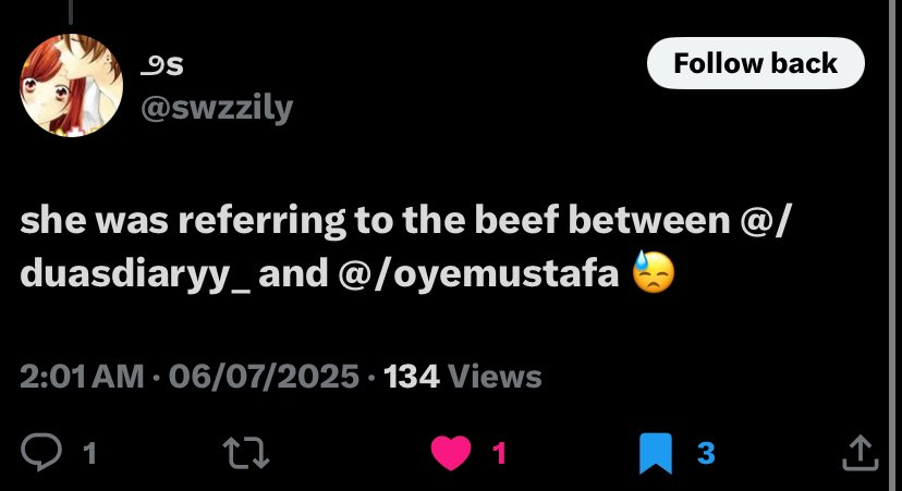 i never did take ur name specifically in that thread asw but given that uve always been ready to jump conclusions eh.. embarrassing atp for you to make a whole thread over me when i wasnt even talking about you in the first place 🙏🏻🙏🏻