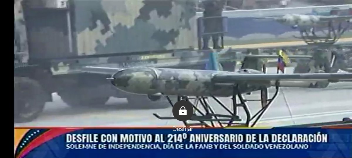🚨 ¡ÚLTIMA HORA VENEZUELA! 🚨🇻🇪

La dictadura de Nicolás Maduro mostró el día de hoy 5 de Julio en pleno desfile militar, los Drones Ensamblados Iraní.