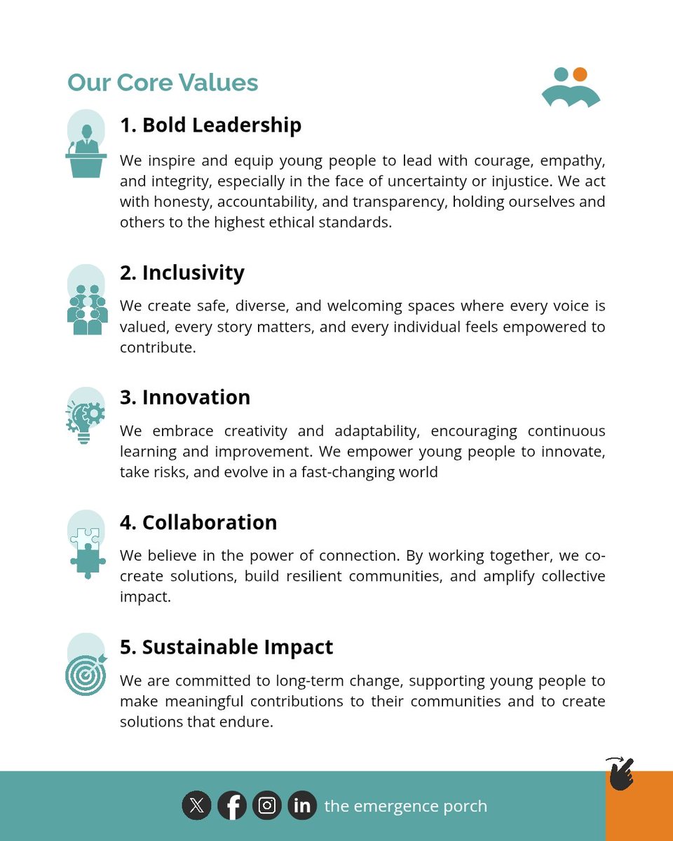 The Emergence Porch (@emergenceporch) on Twitter photo The door is now open… will you step in?
We are <a href="/emergenceporch/">The Emergence Porch</a>, the go-to community for young Nigerians hungry for clarity, purpose, and impact.
Students. NYSC Members. Job seekers. Early pros. An aspiring changemaker.
This is your go-to community to discover, lead & thrive. The door is now open… will you step in?
We are <a href="/emergenceporch/">The Emergence Porch</a>, the go-to community for young Nigerians hungry for clarity, purpose, and impact.
Students. NYSC Members. Job seekers. Early pros. An aspiring changemaker.
This is your go-to community to discover, lead & thrive.
